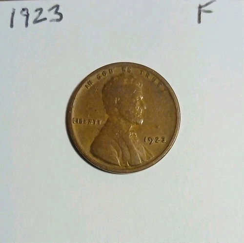 1923 (P) Lincoln Wheat Cent Penny  Fine Philadelphia