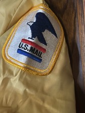 Vintage Elbeco USPS U.S. Mail Womens Clerk Uniform Shirt Size 34 Eagle Patch