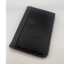 Black Bifold Mens Wallet with Zipper, Credit ...