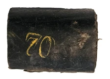 Vintage Clock Metal Motor Piece untested marked #70 1 1/4 long 7/8 width