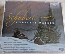 NEW SEALED 2015 SCHUBERT COMPLETE MASSES 4 DISC CD SET