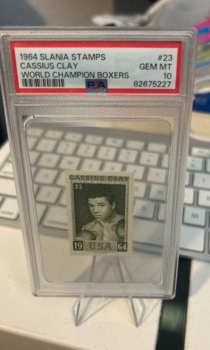 PSA 10 GEM MINT 💎 1964  Stamp Cassius Clay Muhammad Ali – Birth of The GOAT 