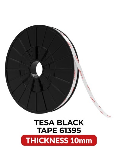 Double-Sided Acrylic Black Tape (10Mm X 25M) (Tesa Model # 61395) - 第 3/5 張圖片