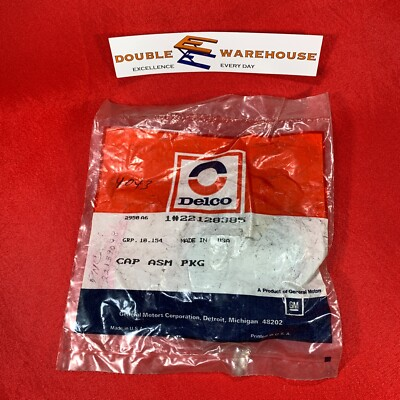 #ad NOS OEM GM Delco 22128385 Washer Fluid Cap ASM Pkg $11.99