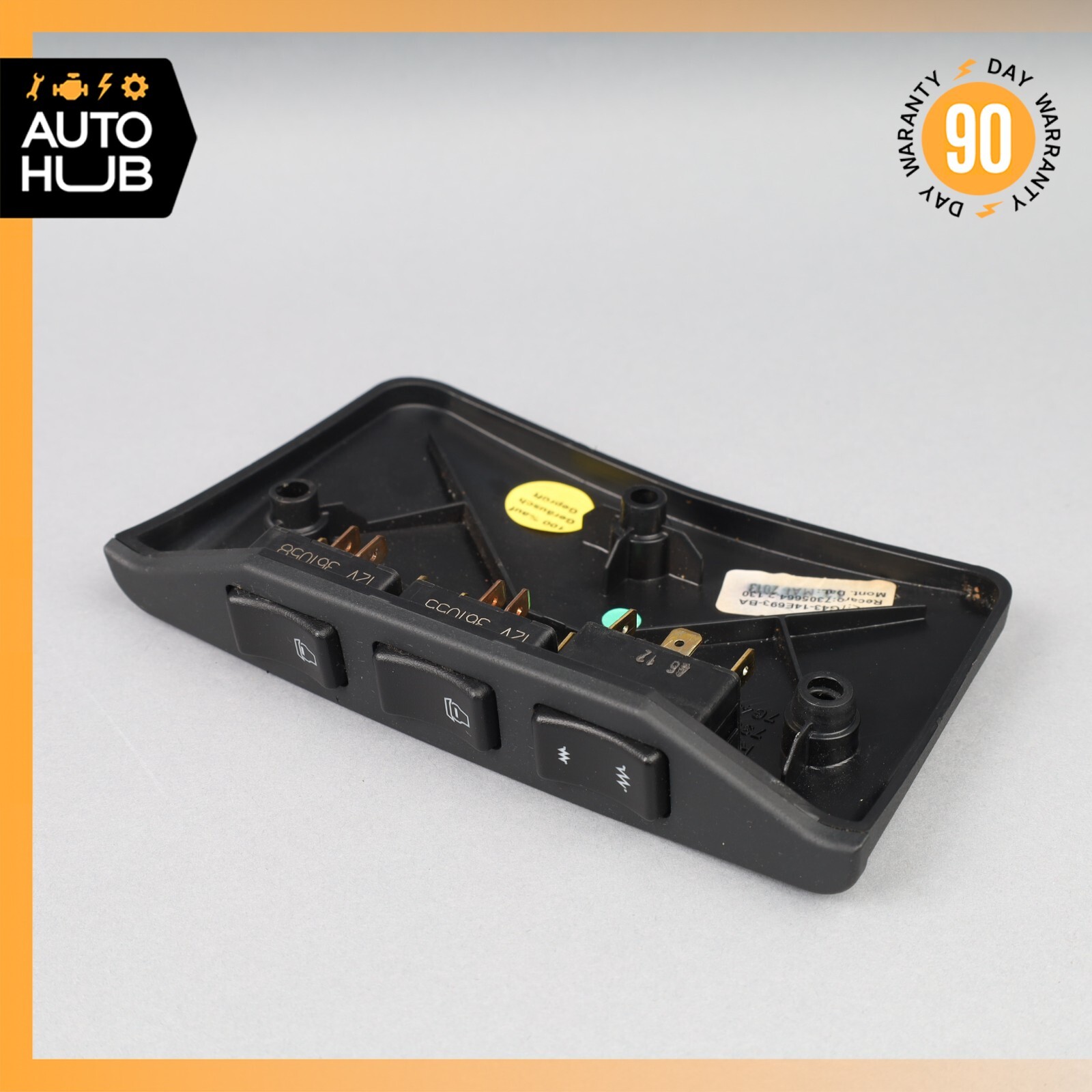 Aston Martin DB9 DBS V12 Vantage Right Seat Lumbar Regulator Switch w/ Cover OEM
