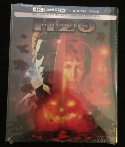 Halloween: H20 4K Blu-Ray 1998 Limited Steelbook Best Buy SEALED BOXED SHIPPING