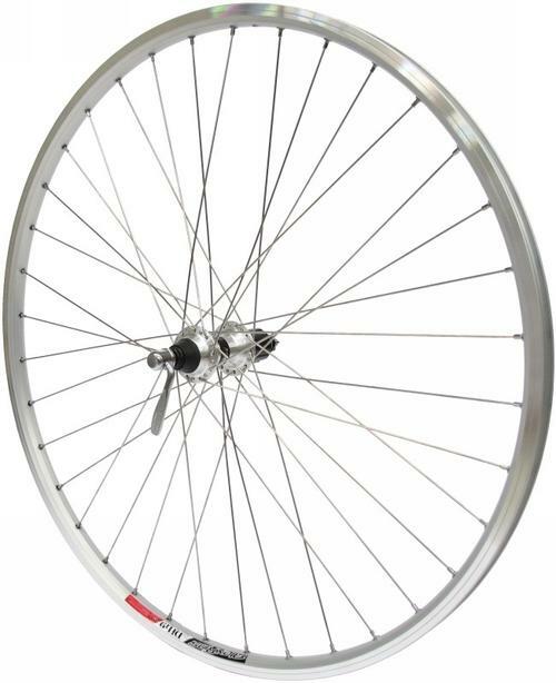 700c Silver Hybrid Bike ALEX DOUBLEWALL REAR Wheel 135mm