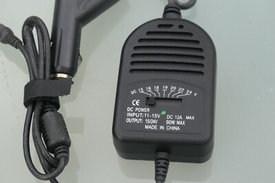 Universal DC/DC 90W 12A Auto Netzteil Adapter mit Multi Voltage 15V-24V DC