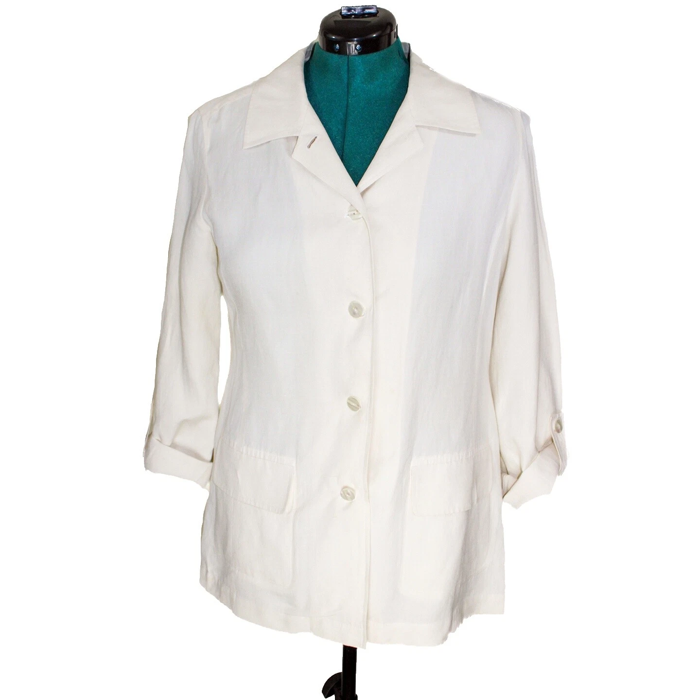 Tops Sólido Bloomingdale's Lino para Mujeres