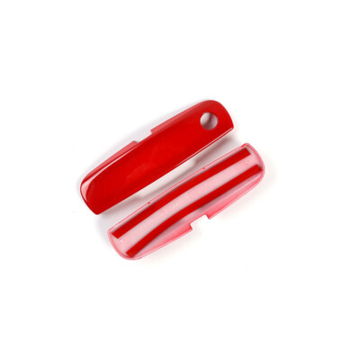 TESIN Red Door Handle Trim Cover Decals For Dodge Challenger 2012-2020 – Easy Install, 2-Pack