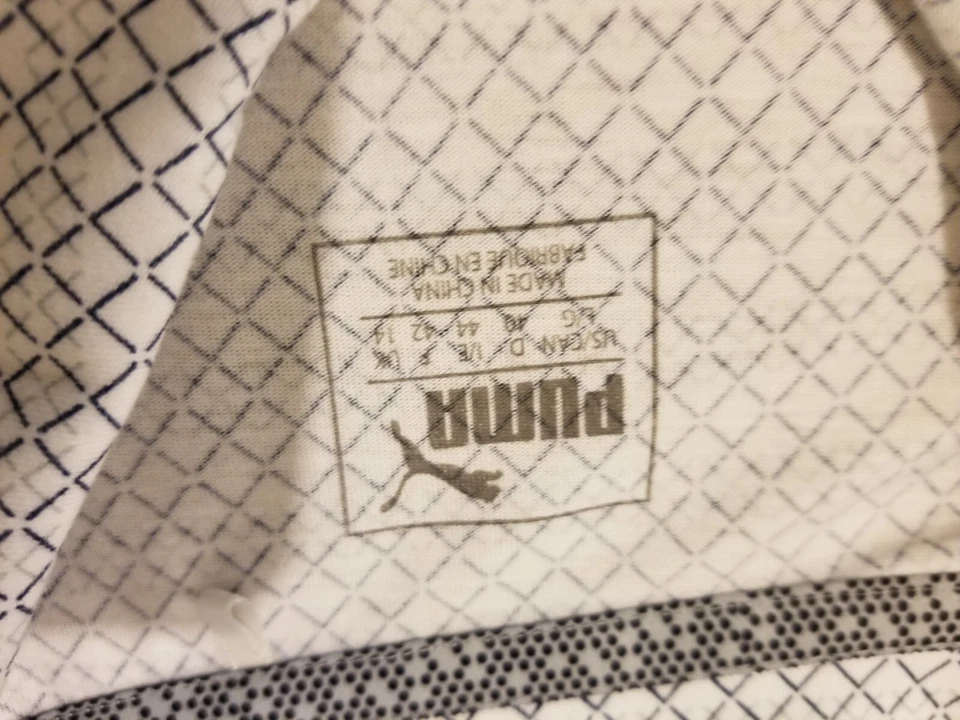 Camisa Polo Mujer PUMA L Grande Gris Gris Atlética Golf Foto 4 de 4