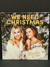 MADDIE AND TAE Signed Autograph CD And Christmas Card MADDIE AND TAE Signed Autograph CD And Christmas Card
