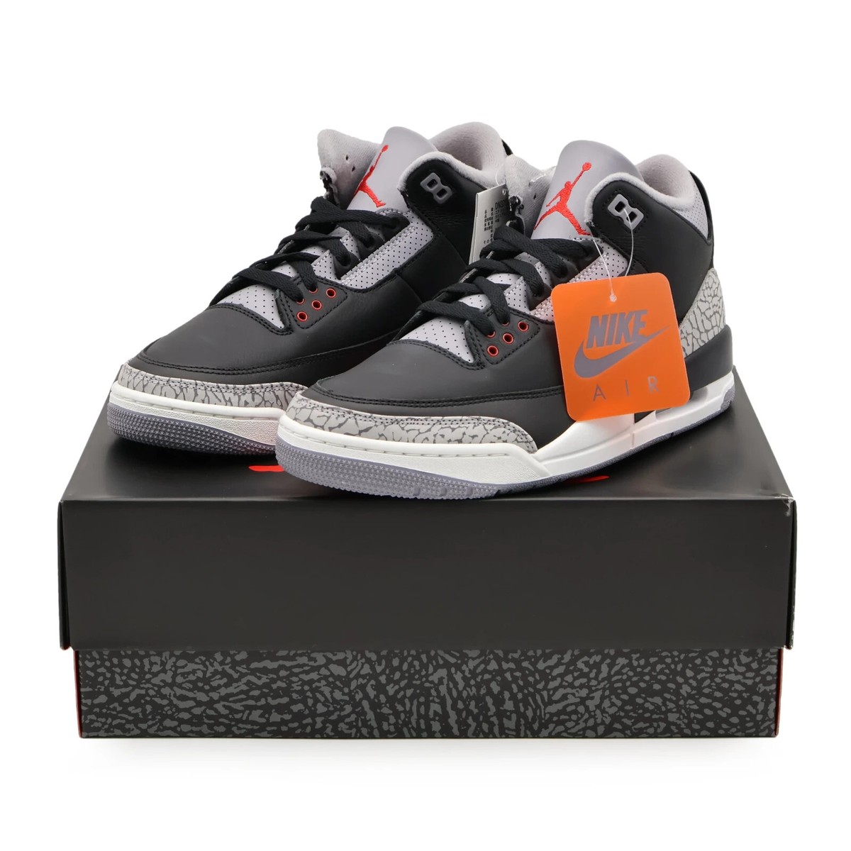 靴 Nike Air Jordan Retro Black Cement 27cm Air Jordan 3 Retro OG 'Black Cement' 2018 Release Date . Nike SNKRS