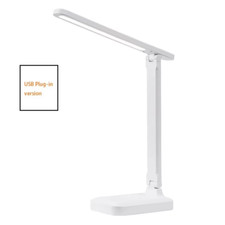 LED Foldable Desk Lamp with 3 Stepless Dimming Touch Controls Eye-Care Reading L
