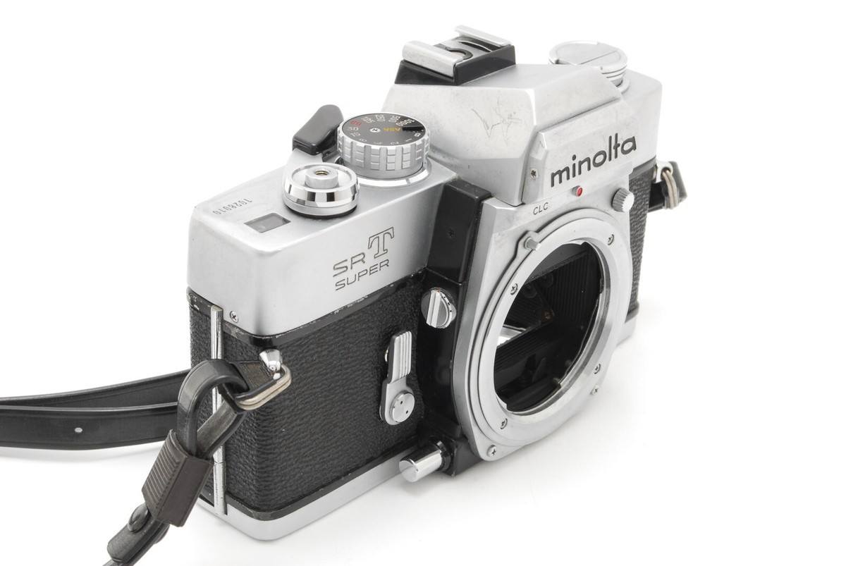 EXC+++++] MINOLTA SRT Super Film Camera MC Rokkor PF 55mm F1