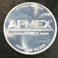 1 oz Silver Bullion APMEX EAGLE with RIBBON We COMBINE SHIPPING #o733