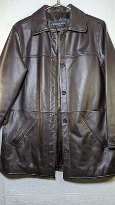 centigrade leather coat