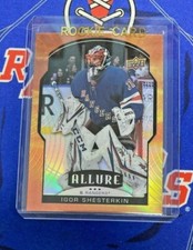 IGOR SHESTERKIN 2020-21 Upper Deck 🏒Hockey Allure SUNSET NY Rangers QTY🔥