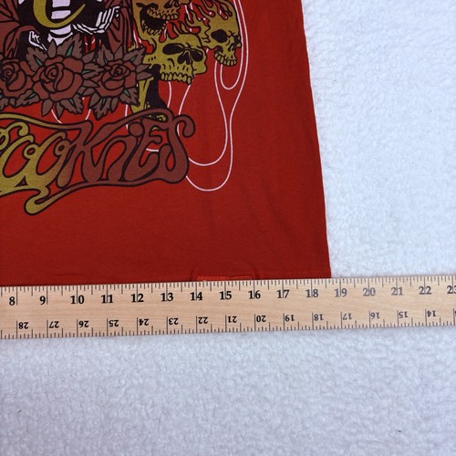 NWT Skull Cookies SF Highway Red T Shirt Size Small 100% Authentic. Reaper. - Picture 9 of 11