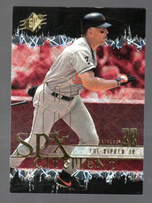 CAL RIPKEN ORIOLES - 2000 UPPER DECK SPX - XC4 XCITEMENT - INSERT