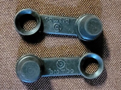 2 Aprilia Brembo Bleeder Bleed Screw Dust Cap Covers AP8113230, 05.1502.20