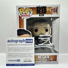 Jeffrey Dean Morgan “THE WALKING DEAD” Negan 1158 Signed Funko Pop ACOA