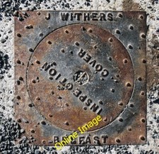Photo 6x4 Manhole cover, Ballywalter Park Ballywalter/J6267 Manhole cove c2012