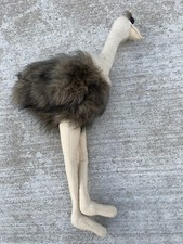 Vintage DAKIN Oona Ostrich Bendable Legs Stuffed Plush Animal NLHB