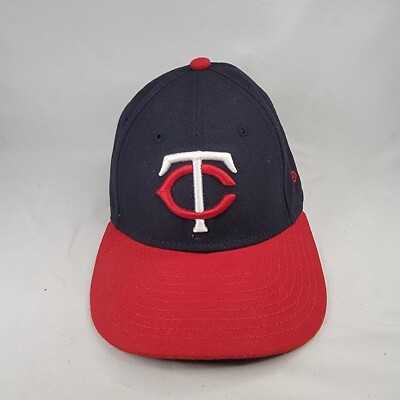 Minnesota Twins New Era 39THIRTY Child Youth Cap Hat Navy/Red Bill MLB Minor Wea