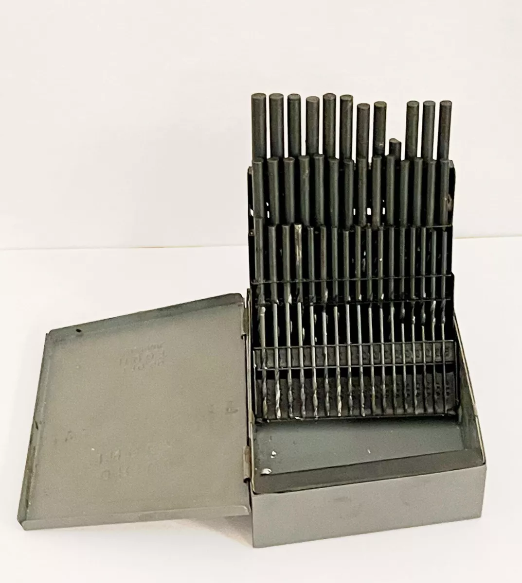 Complete Huot Drill Index Wire Gauge Stubby Drill Bits 1 60 USA Screw Machine