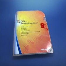 MS Microsoft Office 2007 Professional Full Retail Version never opened