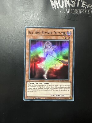 YUGIOH RET-TIME REVIVER EMIT-TER SUPER RARE ROTD-DE088 1.AUFLAGE