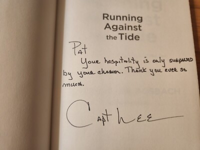 Lee Rosbach SIGNED Running Against the Tide Below Deck Captain First Edition COA