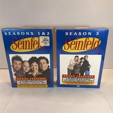 SEINFELD Box Set DVD All 40 Original Episodes Seasons 1, 2, 3 New Factory Sealed