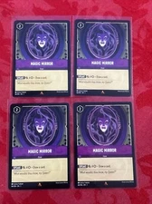 4x Disney Lorcana - Magic Mirror - 66/204 Rare x4
