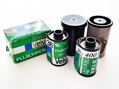 Expired Fuji Fujichrome Velvia Slide 35mm film ISO 50+ Superia