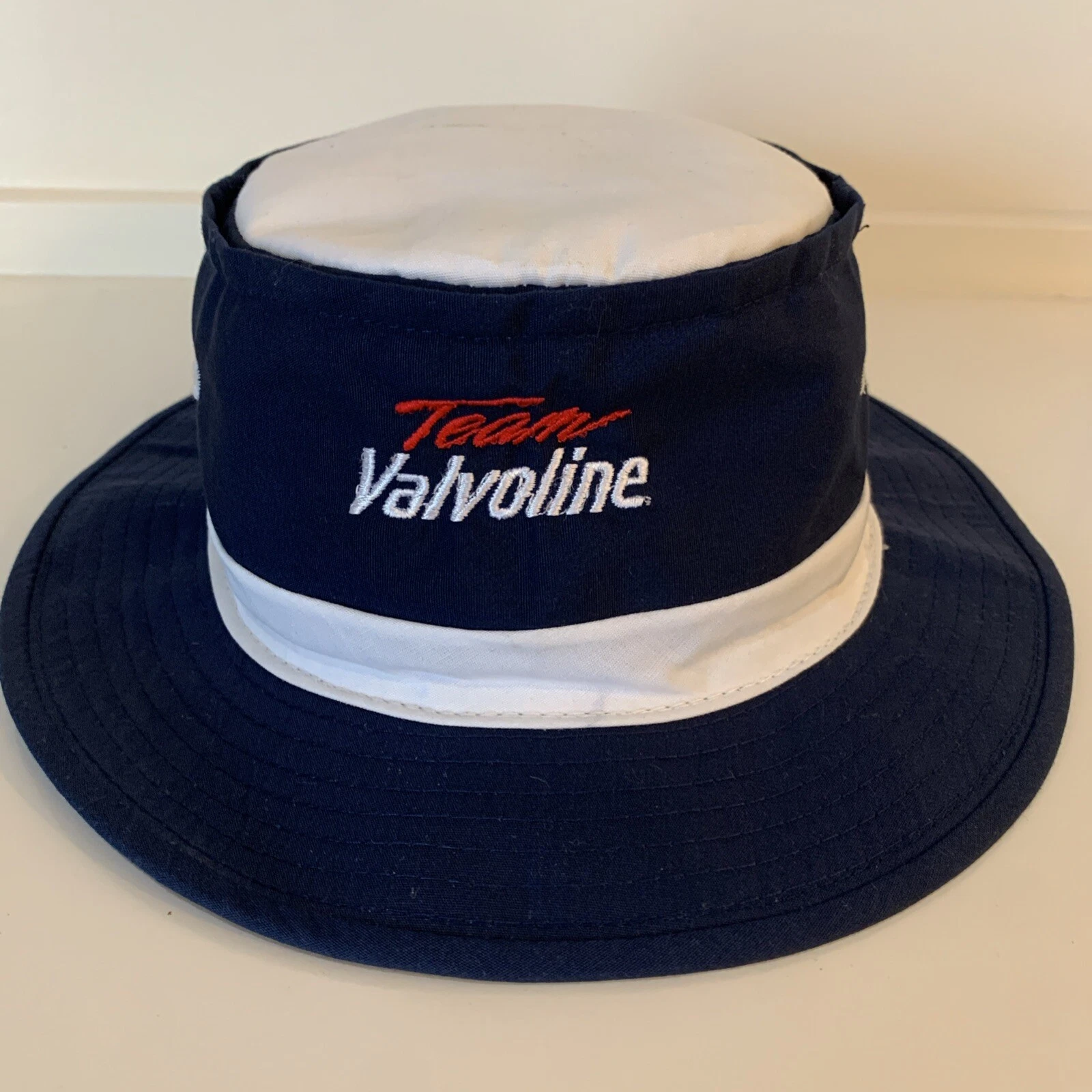 Vintage Team Valvoline Bucket Hat motor oil Racing Boonie Adult Medium