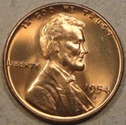 1954-S Lincoln Wheat Cent as Pictured
