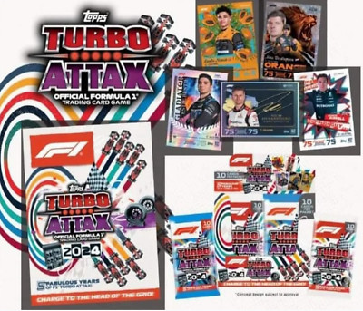 Topps Formula 1 Turbo Attax 2024 (1-344-MGA) Pick your Missing Cards