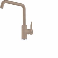 Franke Messing Hochdruck Armatur, Wasserhahn Urban U Festauslauf Cashmere Seiten