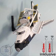 Wandhalterung Halterung passend f&uuml;r LEGO 10283 Nasa Space Shuttle Discovery