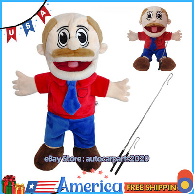 Jeffy's Dad Puppet Jeffy Collectors with Working Mouth and Metal Arm Control Rod
