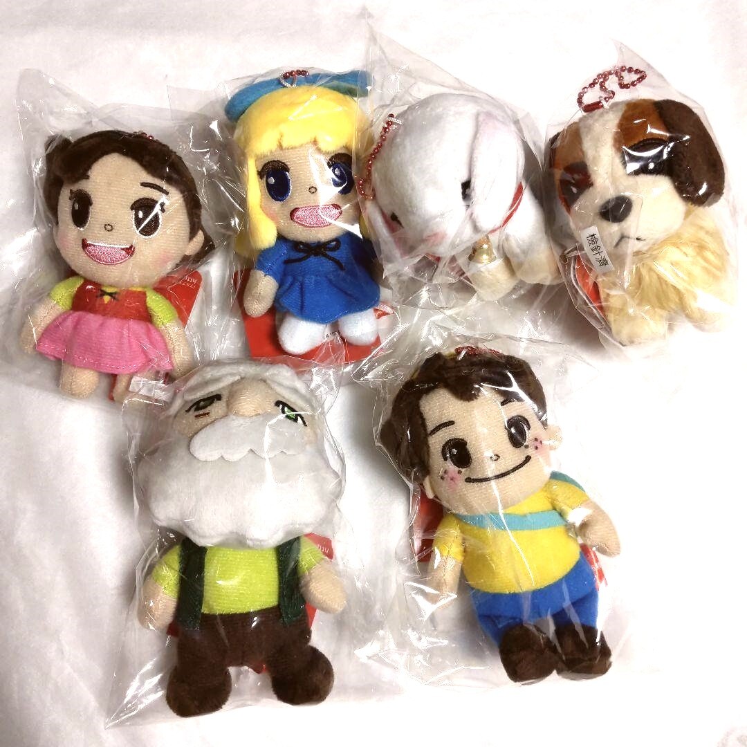 HEIDI A Girl Of The Alps Zuiyo Yuki Snowflake doll plush keychain