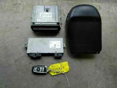 BMW 730d F01 F02 3.0 2011 Diesel Motor Steuergerät Kit mit Schlüssel 8516753
