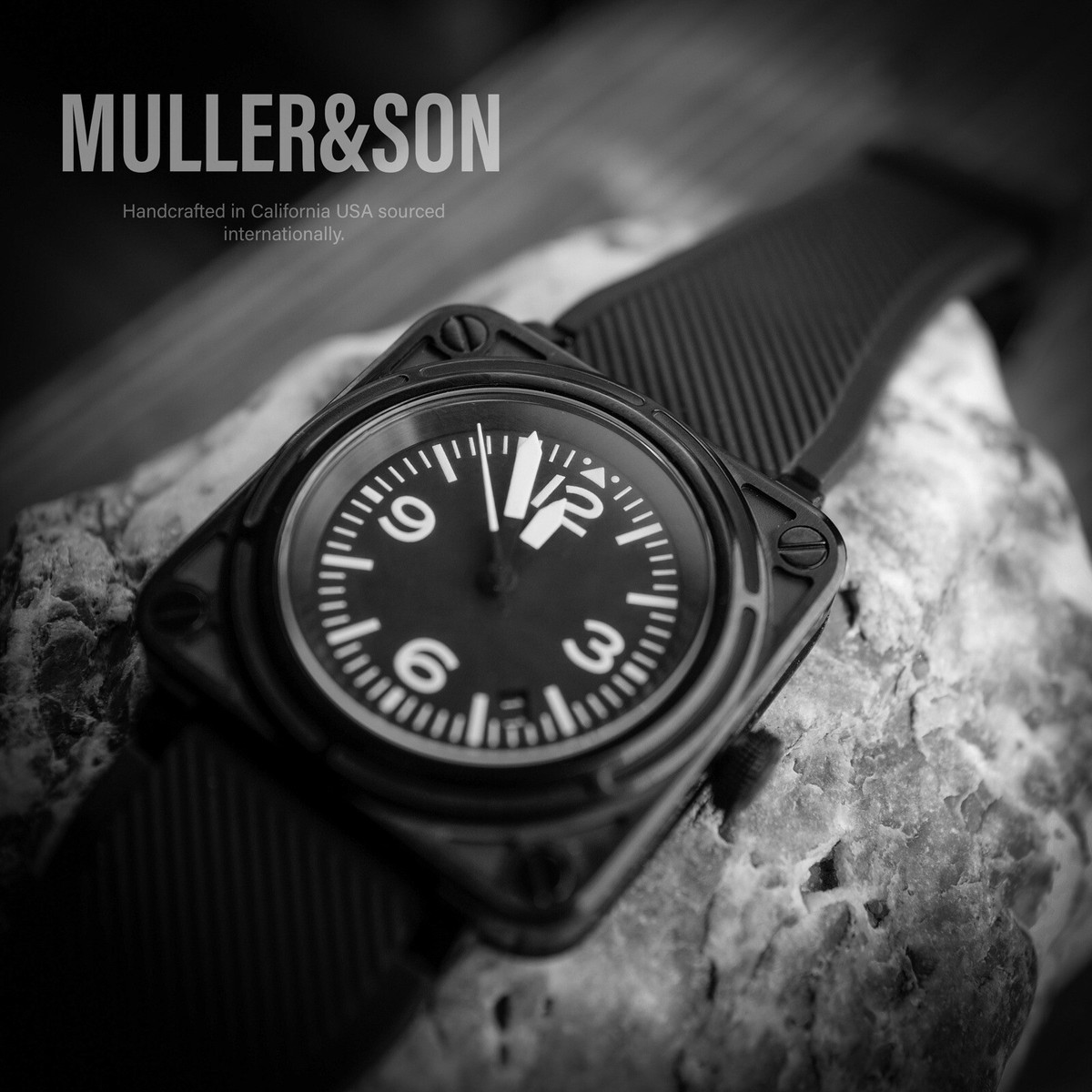 Custom Wrist Watch “bell ros ”Homage” . Seiko Moved.￼ | eBay