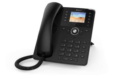 Snom D735 SIP VOIP Phone (2.8'' Color LCD, PoE) Black