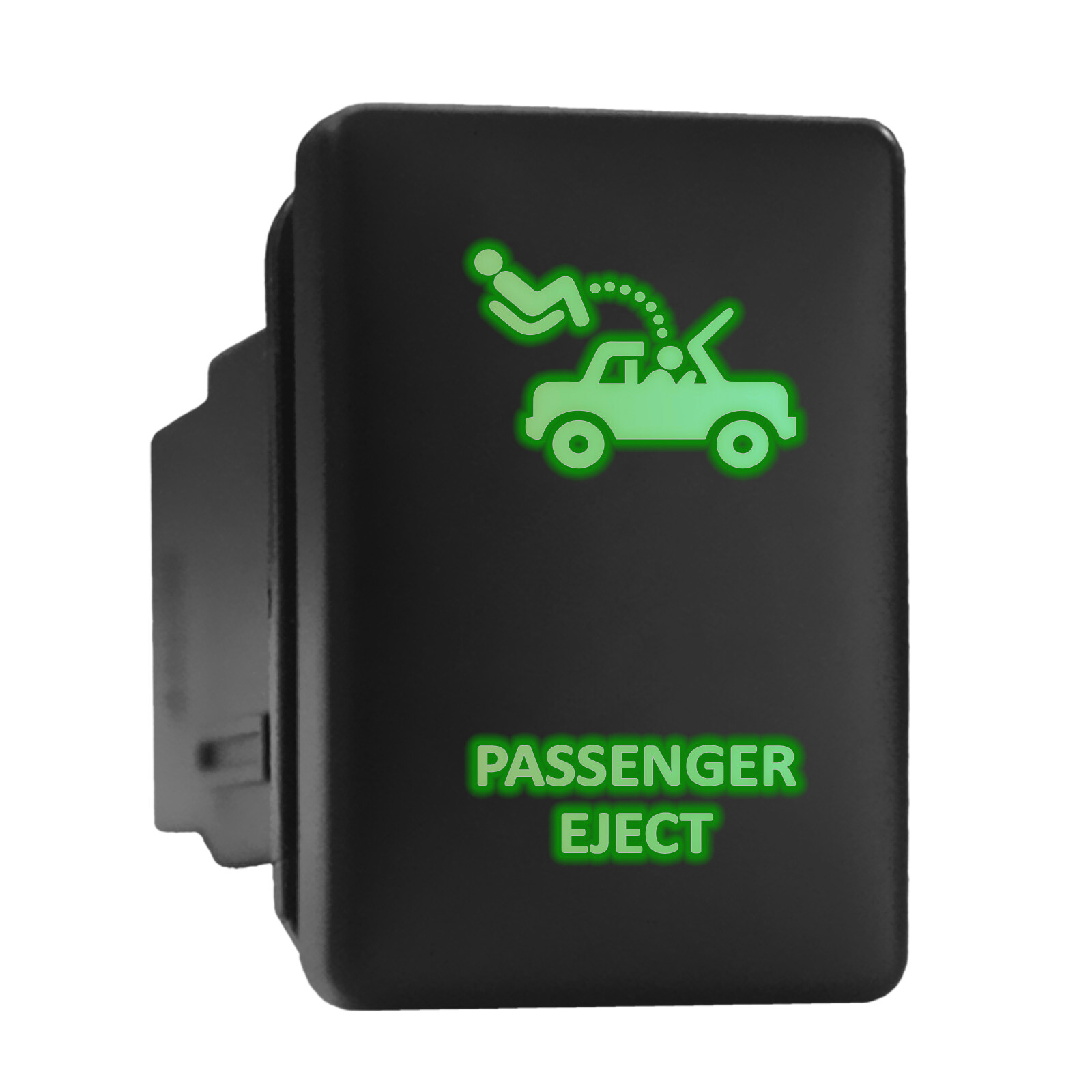 Green Backlit Push-In Switch for Toyota Passenger Eject 1.28