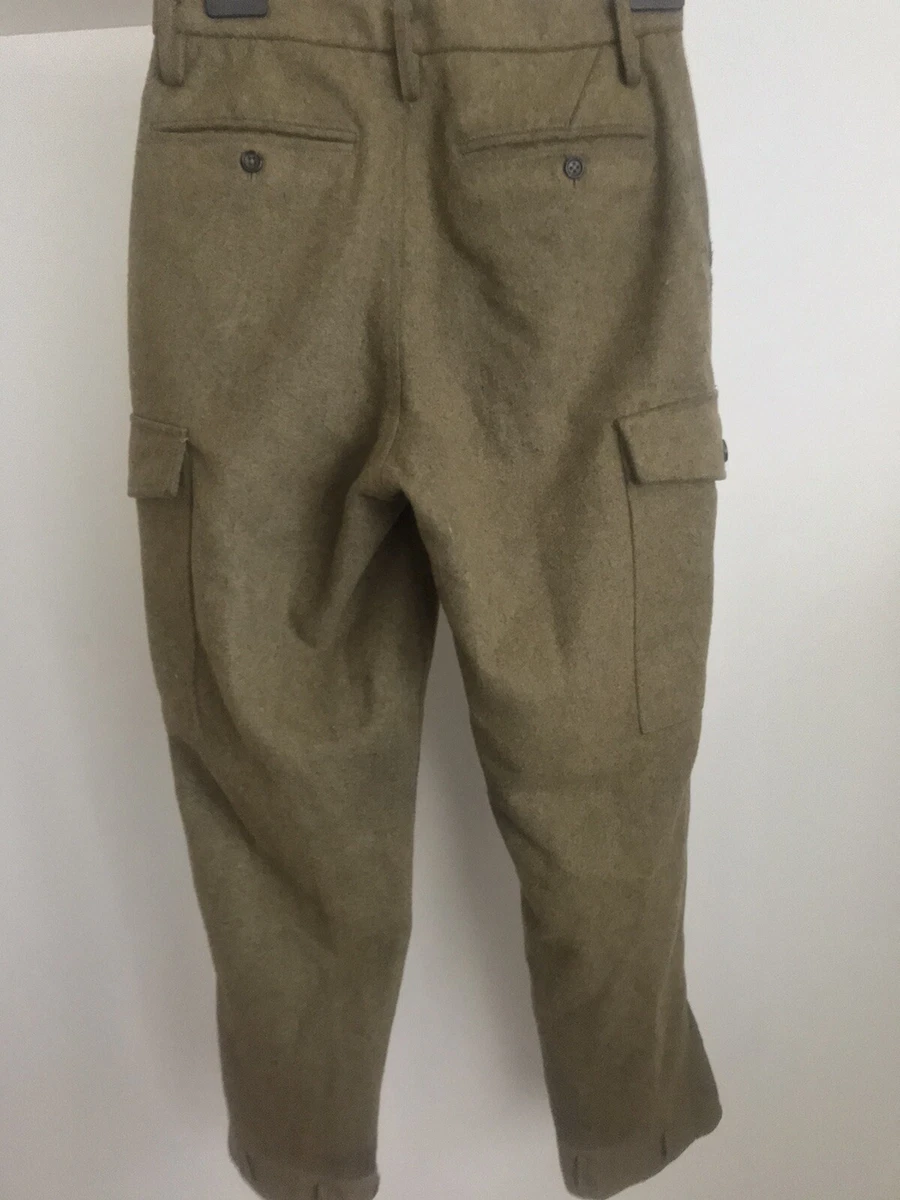 Men's wool cargo pants 2025