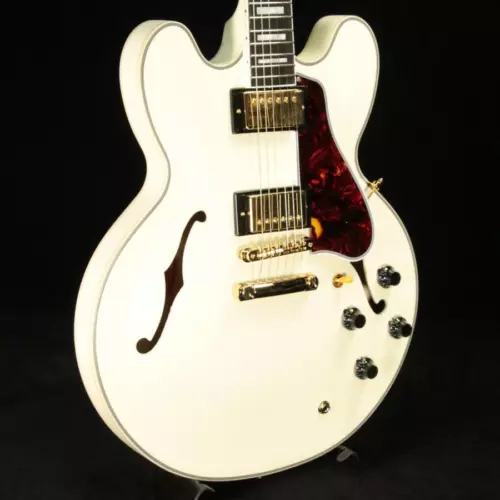 Epiphone Inspired by Gibson Custom 1959 ES-355 Classic White with hard case