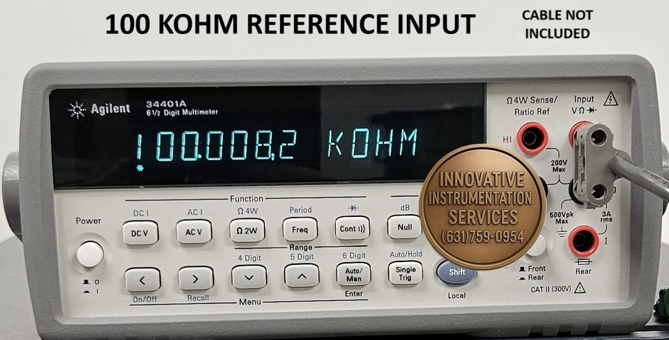 Agilent 34401A 6.5 Digit Multimeter Calibrated! Tested! Mint Condition ! - Image 3 of 4